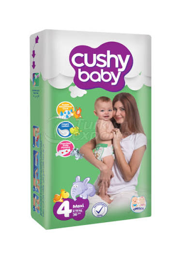 Cushy Baby مقاس 4 ماكسي