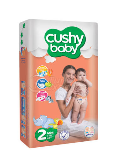 Cushy Baby مقاس 2 ميني