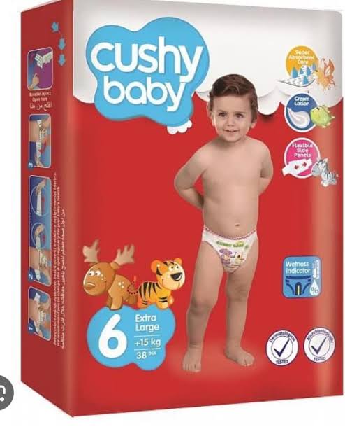 Cushy Baby مقاس 6 XL